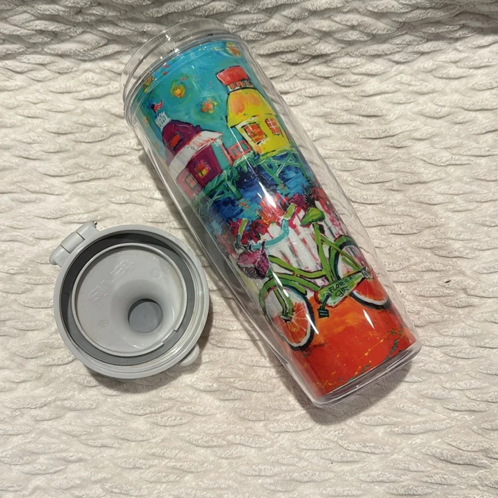 Leoma Lovegrove Sea Scene Tervis Tumbler 24 Ounce Insulated Water Bottle